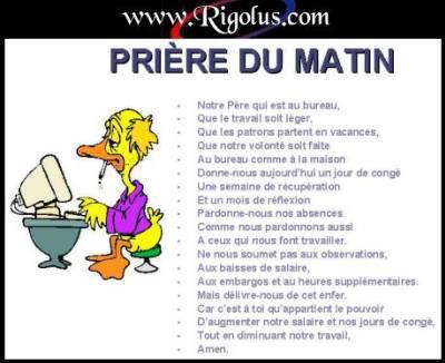 prieres des paresseux